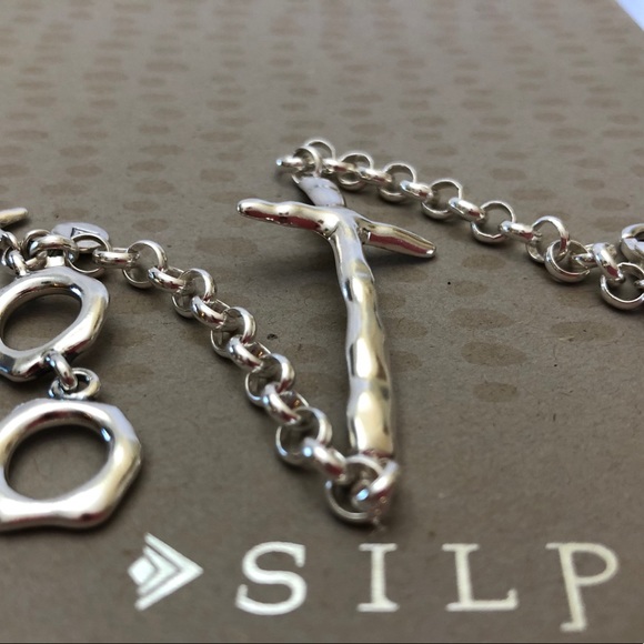 Silpada Cross ‘In Good Faith’ Sterling Silver bracelet BNIB - Picture 13 of 16